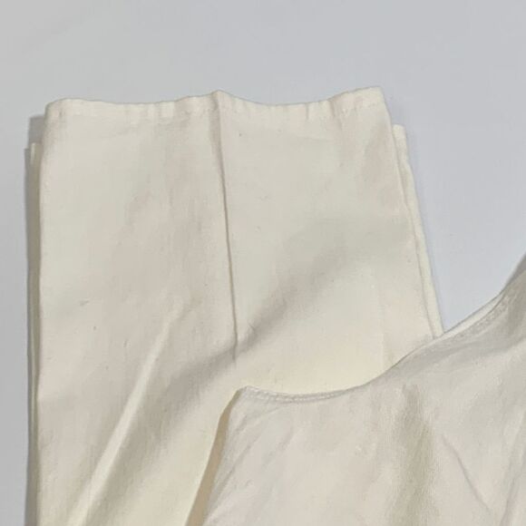 Ruby Rd. Classic Flat Front White Denim Jean - Picture 3 of 7